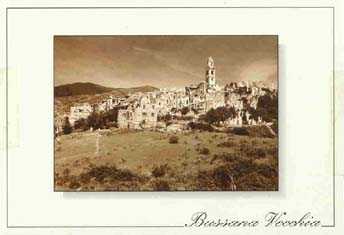 La Vecchia Bussana adagiata sul colle